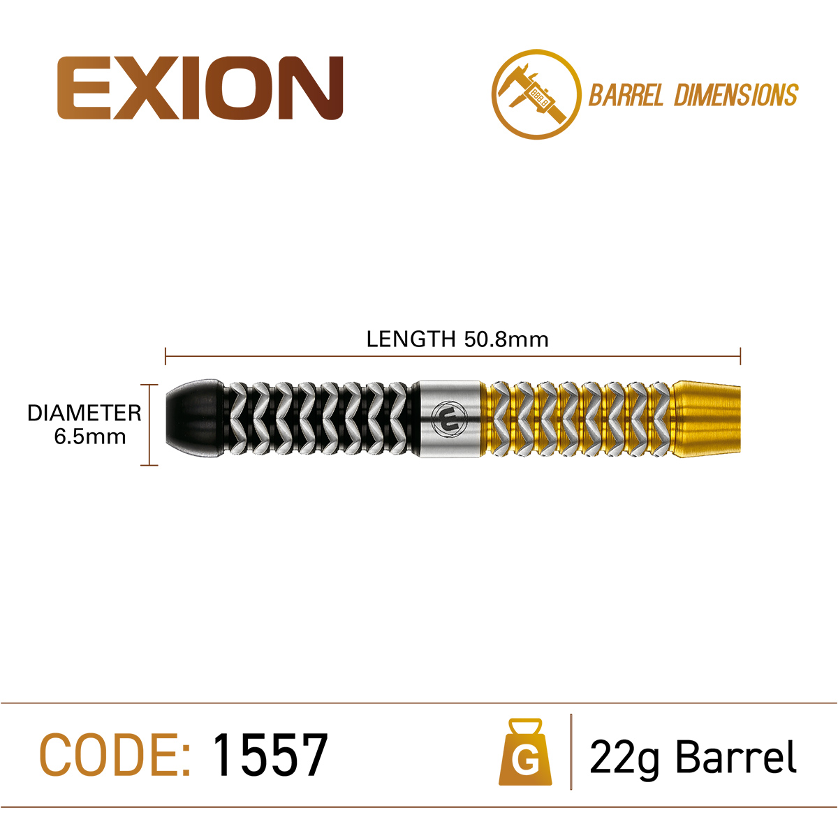 Winmau - Steeldart Exion 22 gr. – Bild 4