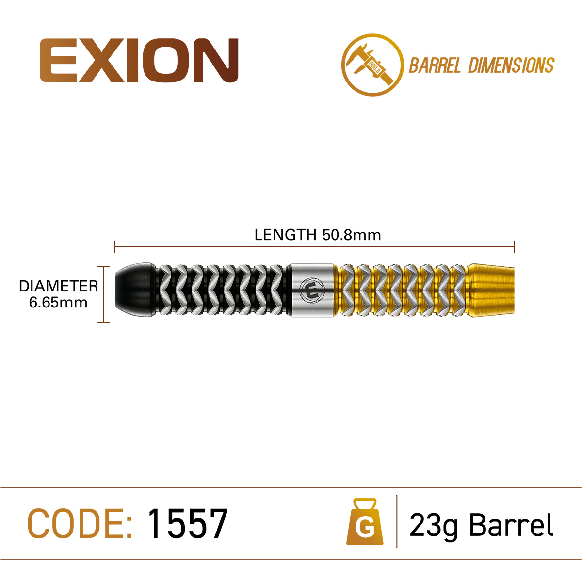 Winmau - Steeldart - Exion 23 gr. – Bild 4