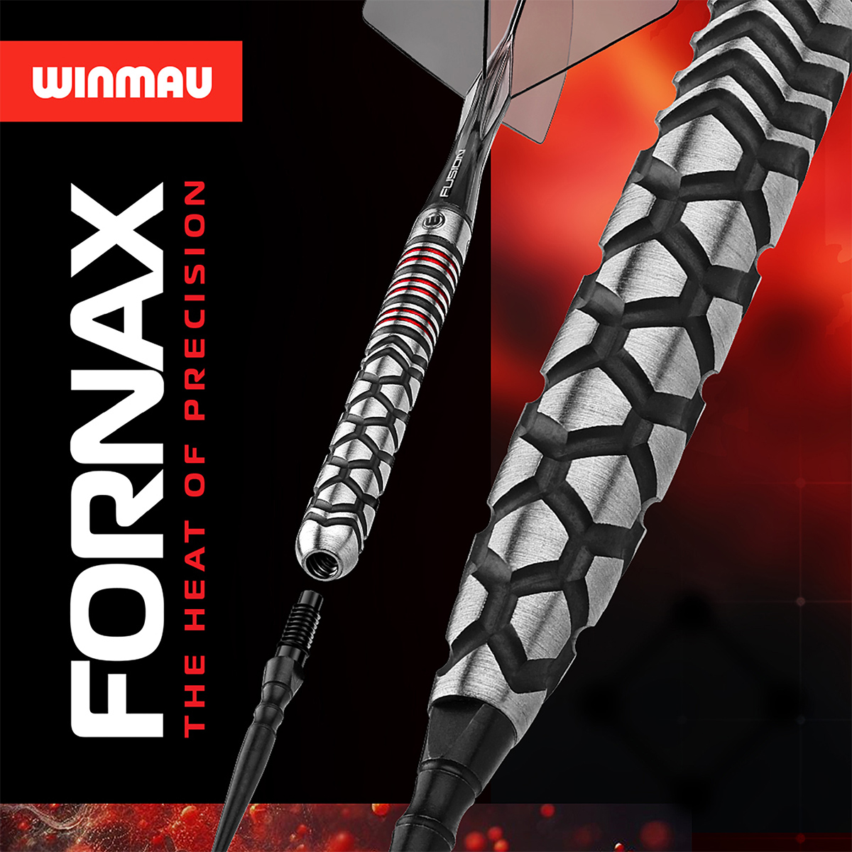 Winmau - Steeldart Fornax 22 gr. – Bild 5
