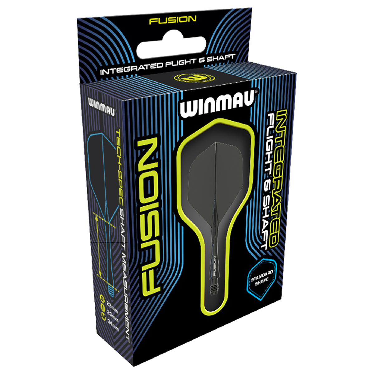 Winmau - Flights Fusion Intermediate 28 mm – Bild 3