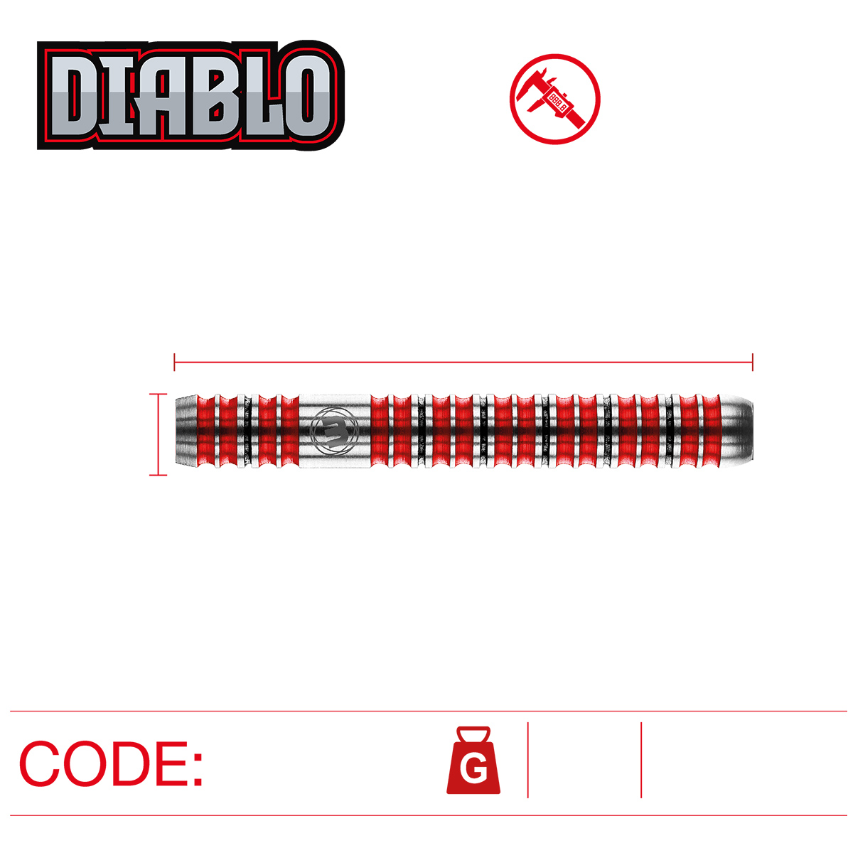 Winmau - Softdart - Diablo 20 gr. – Bild 4
