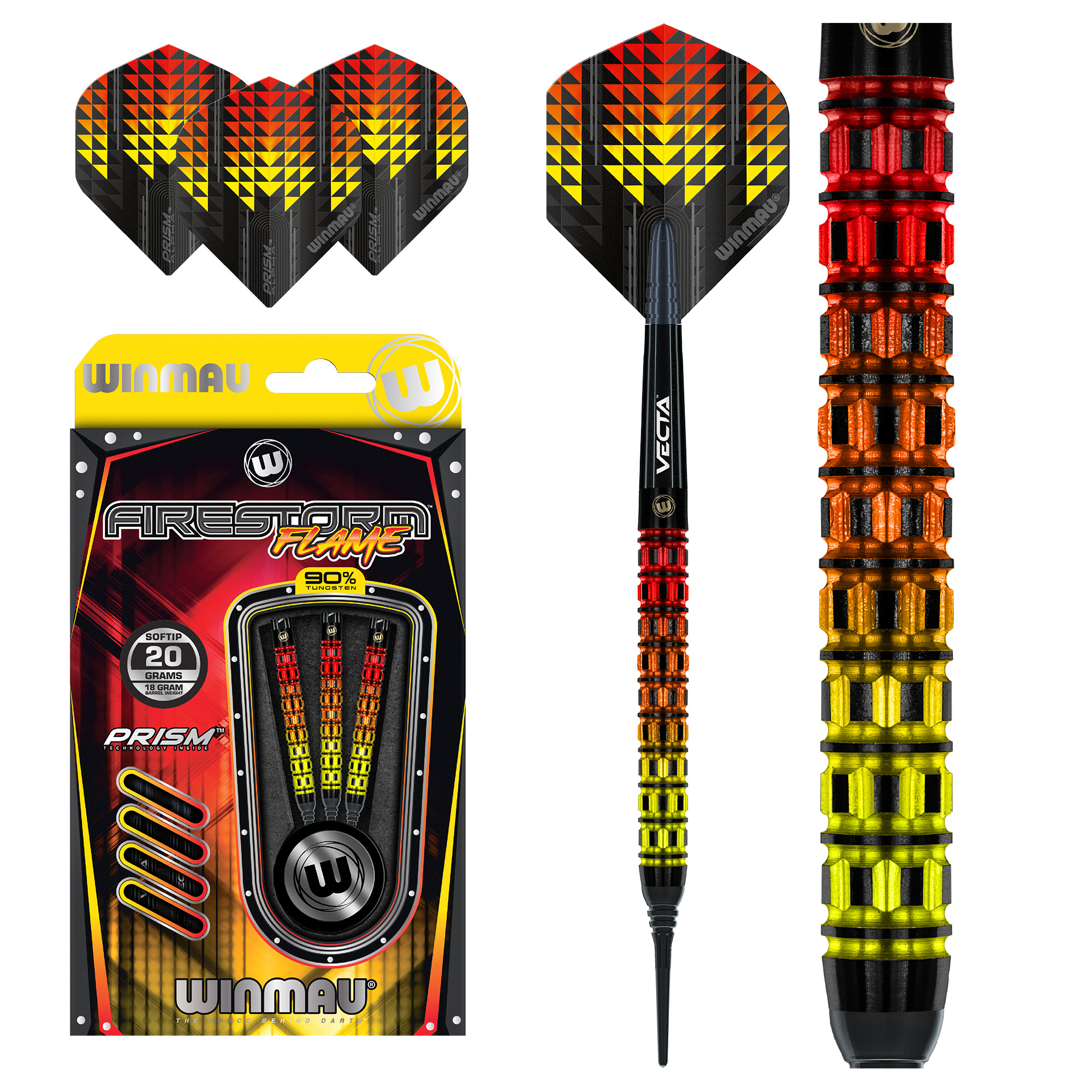 Winmau - Softdart - Firestorm Flame 20 gr.