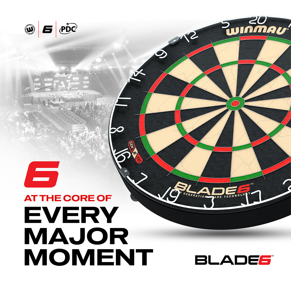 Winmau - Dartboard Set Blade 6 – Bild 3