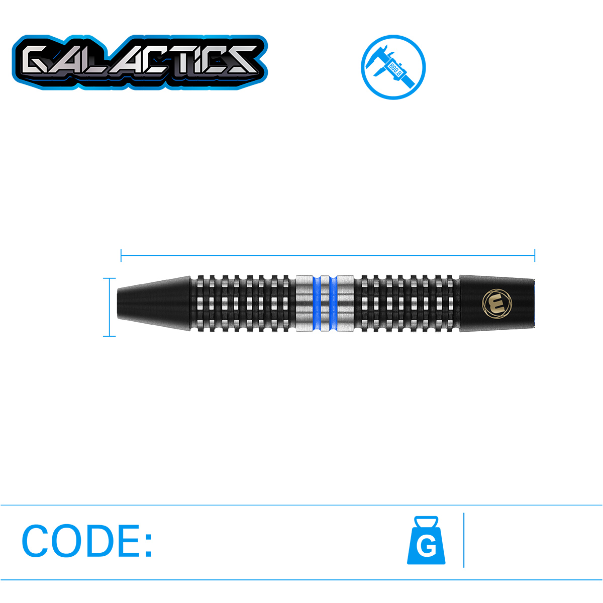 Winmau - Steeldart Galactics 24 gr. – Bild 4
