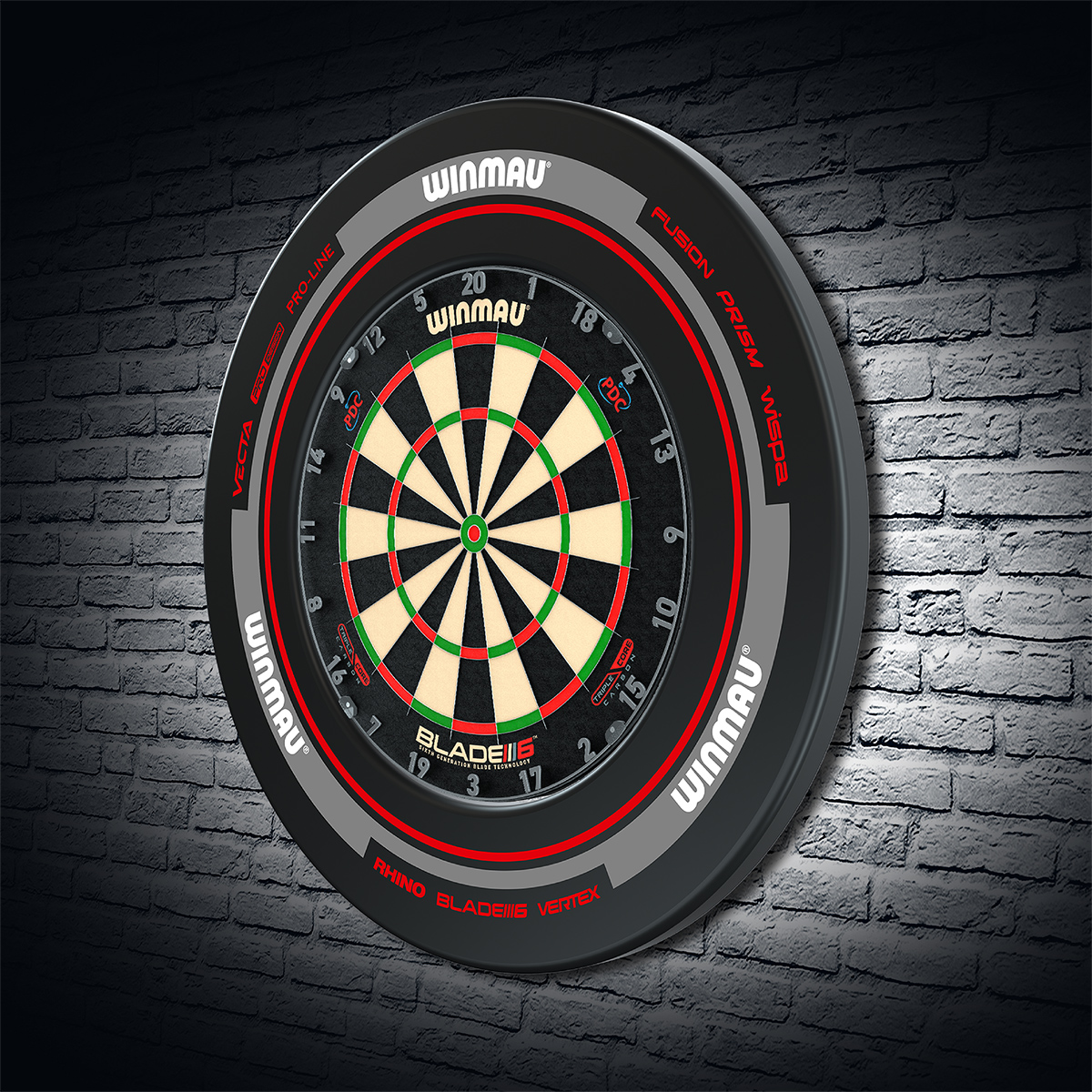Winmau - Surround Advance black/red – Bild 7