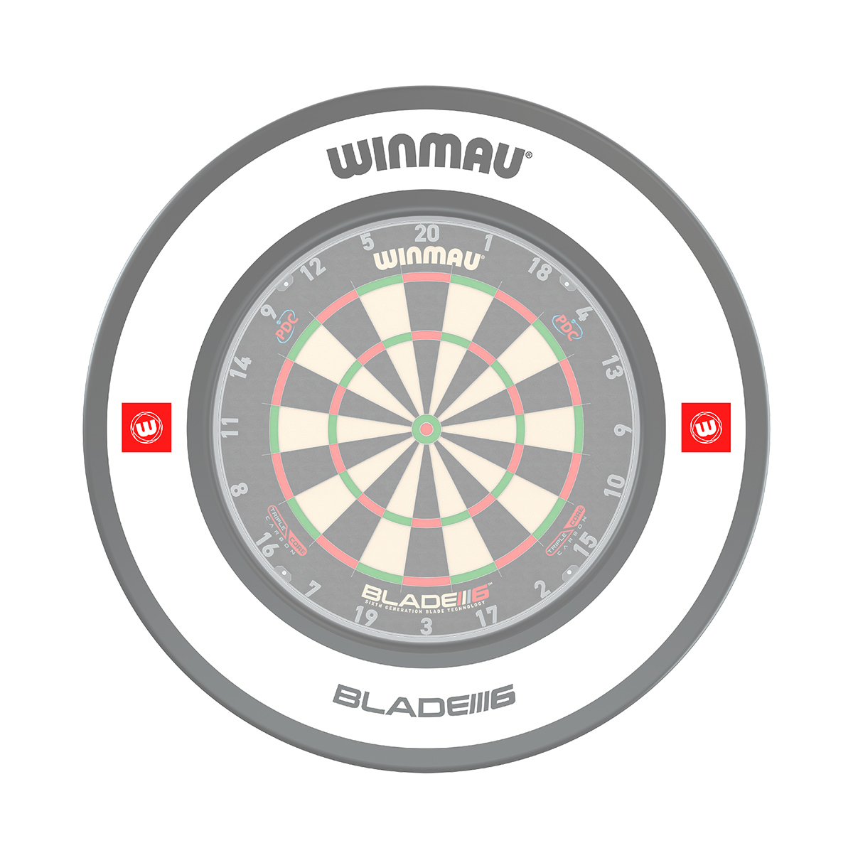 Winmau - Surround Pro-Line 1.0 white – Bild 2