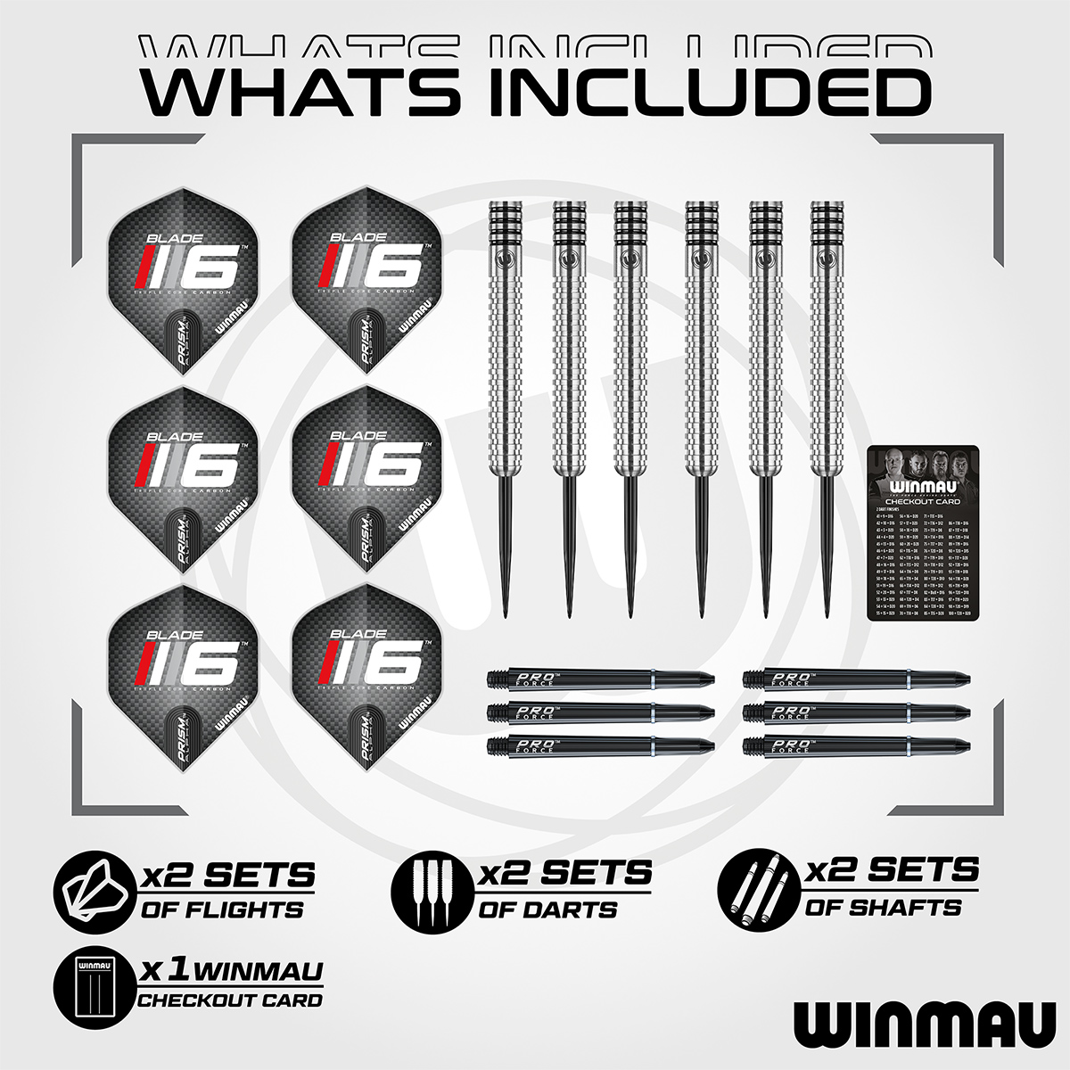Winmau - Dartboard Set Blade 6 Triple Core – Bild 3