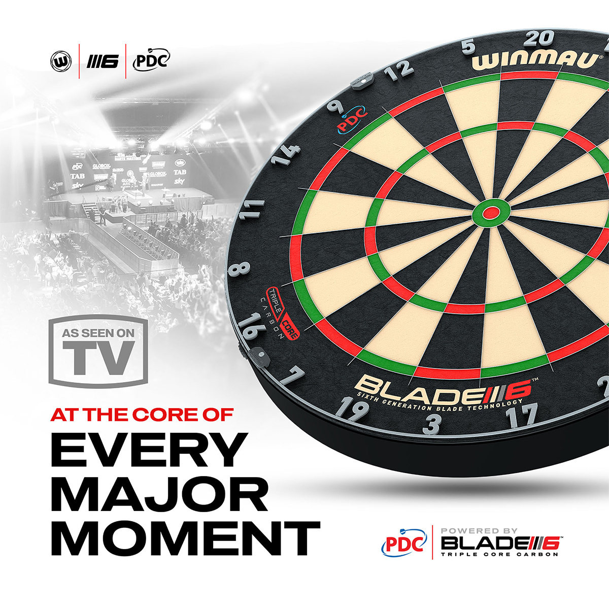 Winmau - Dartboard Set Blade 6 Triple Core – Bild 4