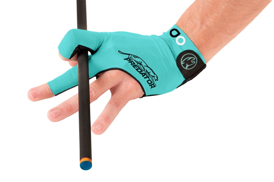 Handschuh, Predator Second Skin, 3-Finger, Albin Ouschan Teal, für linke Hand, XXL – Bild 2