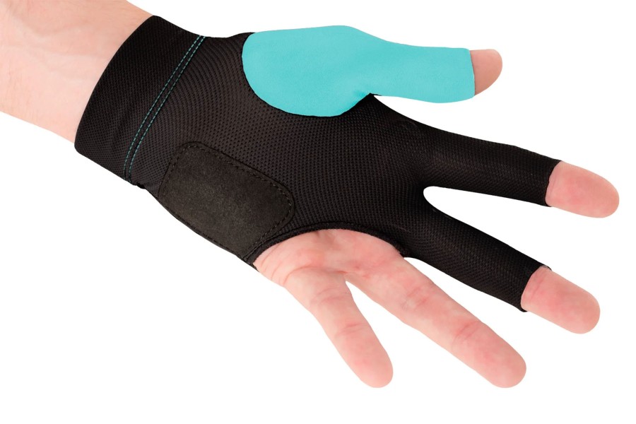 Handschuh, Predator Second Skin, 3-Finger, Albin Ouschan Teal, für linke Hand, XXL – Bild 4