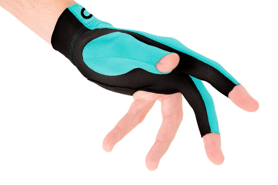 Handschuh, Predator Second Skin, 3-Finger, Albin Ouschan Teal, für linke Hand, XXL – Bild 3