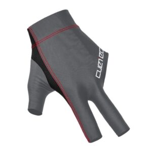 Handschuh, Cuetec Axis, 3-Finger, speed gray, für linke Hand, XL