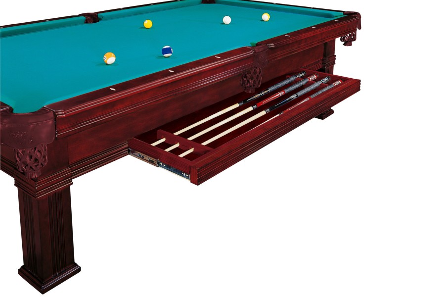 Billardtisch, Pool, Dynamic Bern, mahagoni, 8 ft., Clubtuch gelbgrün – Bild 2