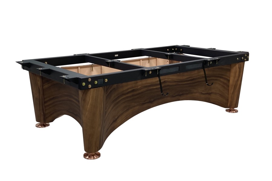Billardtisch, Pool, Dynamic IV, modern-braun, 8 ft., Simonis 860 blaugrün – Bild 9