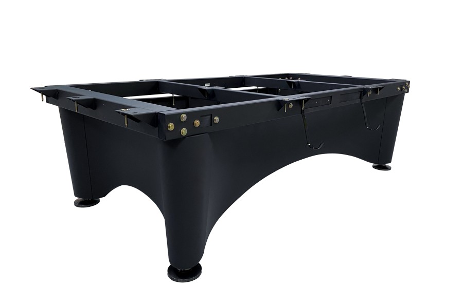 Billardtisch, Pool, Dynamic IV, 9 ft. (Fuß), glänzend-weiß, Simonis 760 blaugrün – Bild 9