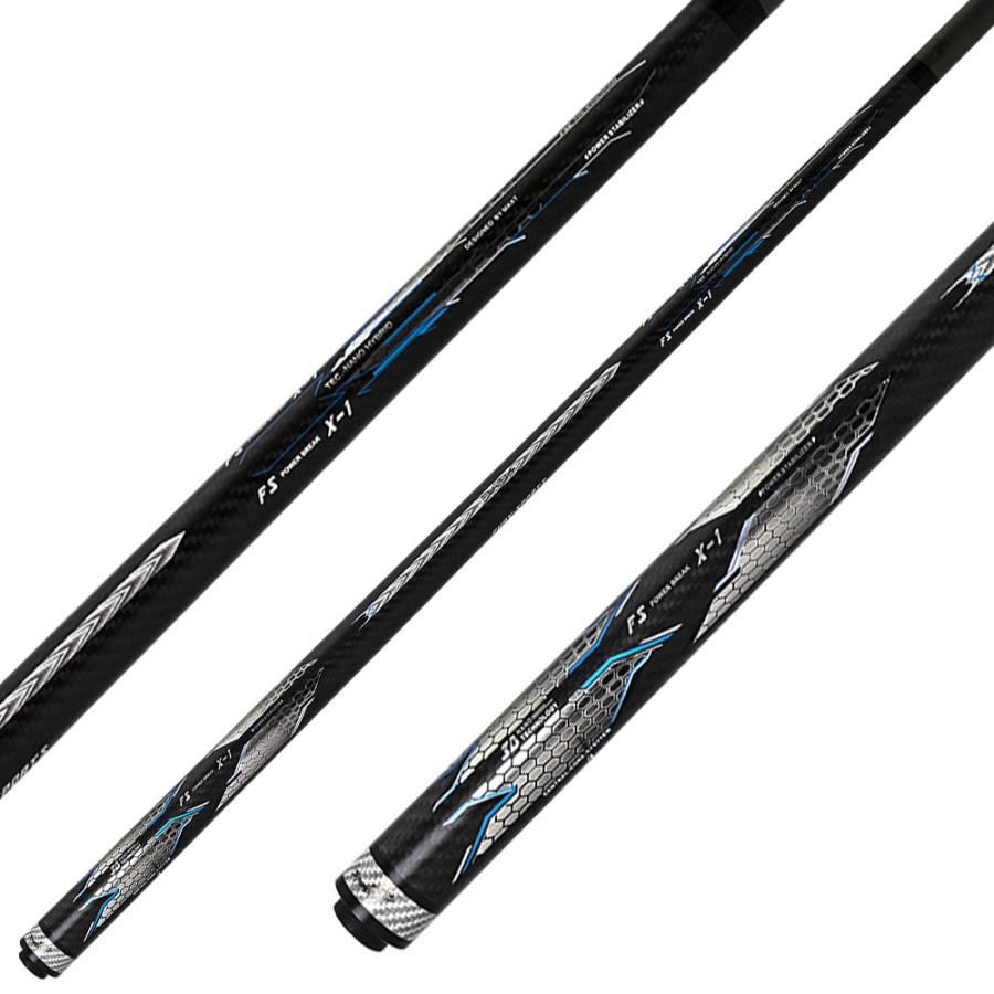 Billardqueue, Pool, Fury CFX-1 Carbon Break, 3D-Wrap, Fury-Loc