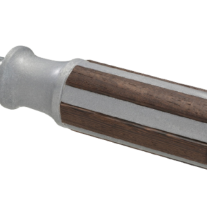 Garlando - Kickergriff Exklusiv silber/ birne für 16mm Stangen