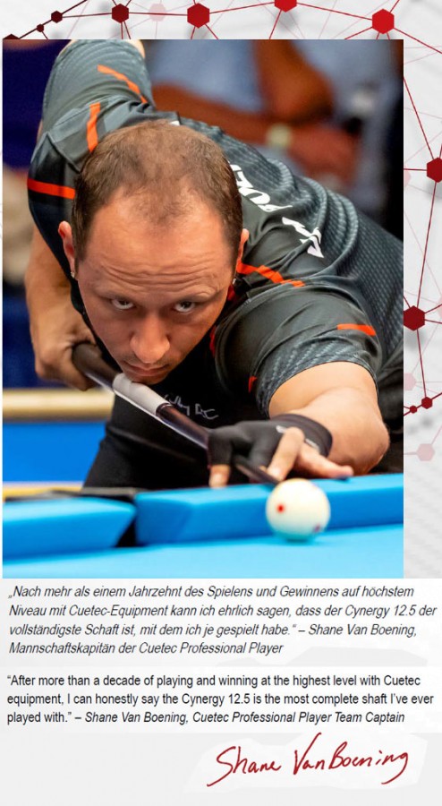 Oberteil, Pool, Cuetec Cynergy CT-15K Carbon, Radial, 12.5mm – Bild 10