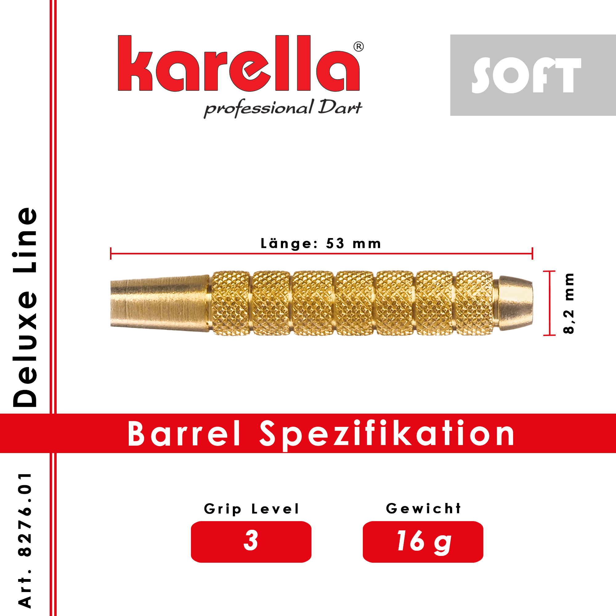 Karella - Softbarrel Deluxe DLS-1 16 gr. – Bild 2