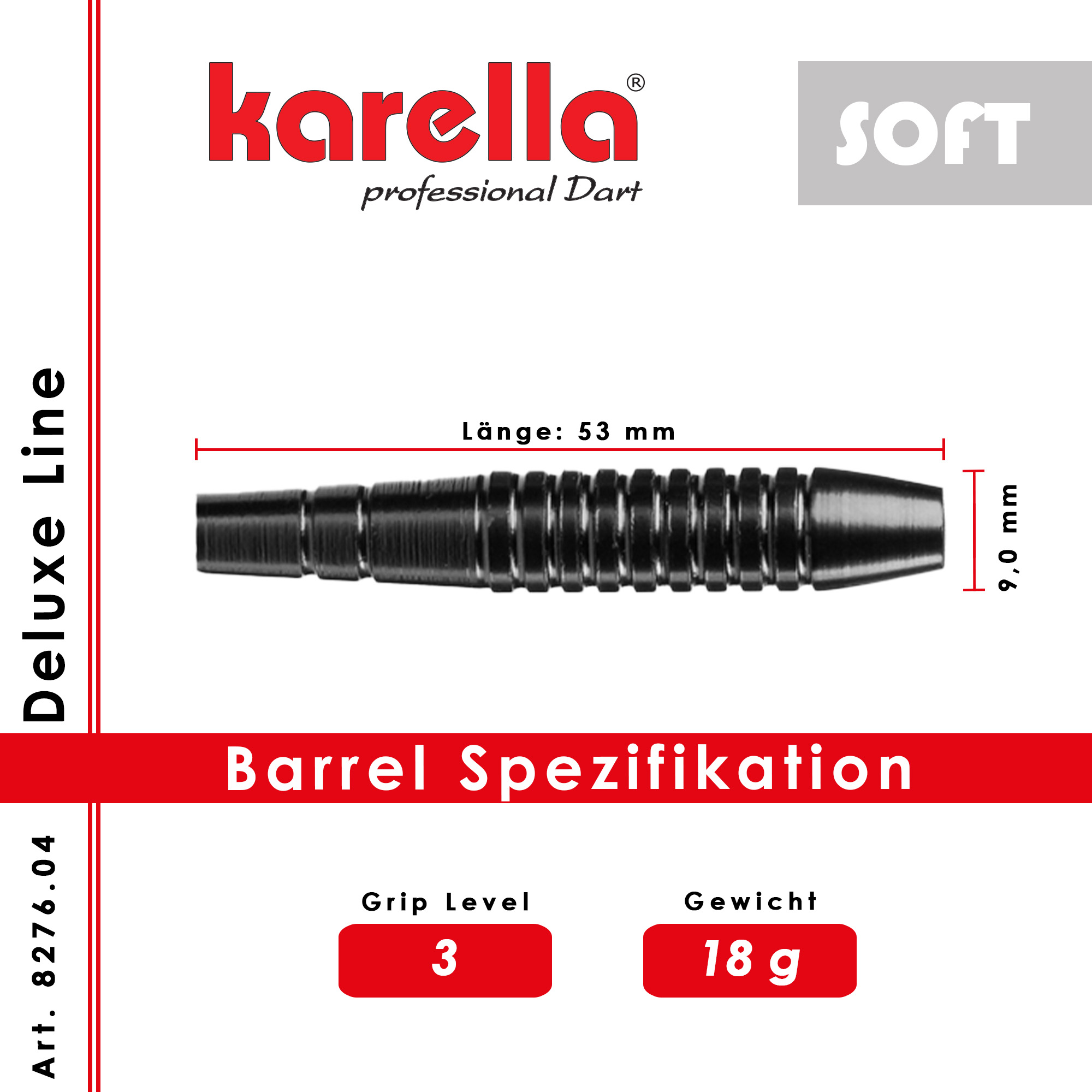 Karella - Softbarrel Deluxe DLS-4 18 gr. – Bild 2