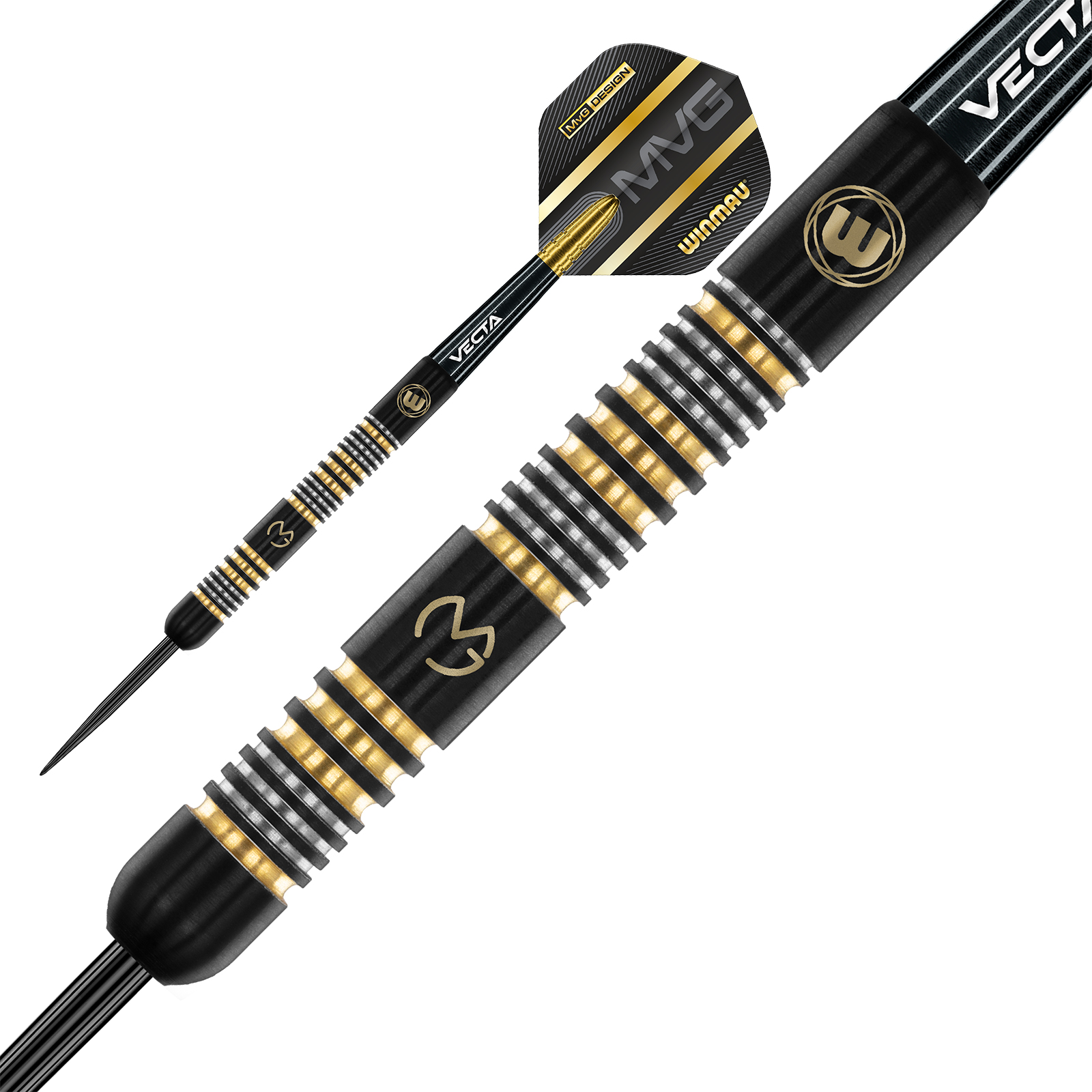 Winmau - Steeldart MvG Trilogy 23 gr. – Bild 3