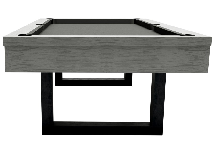 Billardtisch, Pool, Upcon, 8 ft. (Fuß), graue Eiche, 8 ft., Simonis 760 burgund – Bild 3