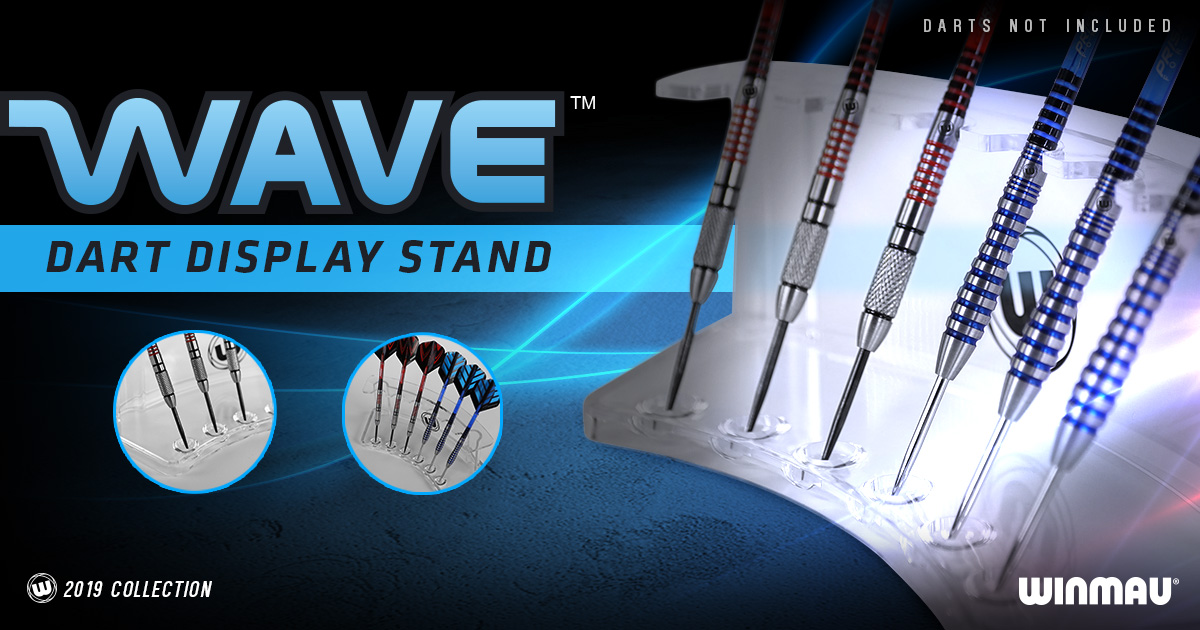 Winmau - Dart Display Ständer Wave – Bild 2