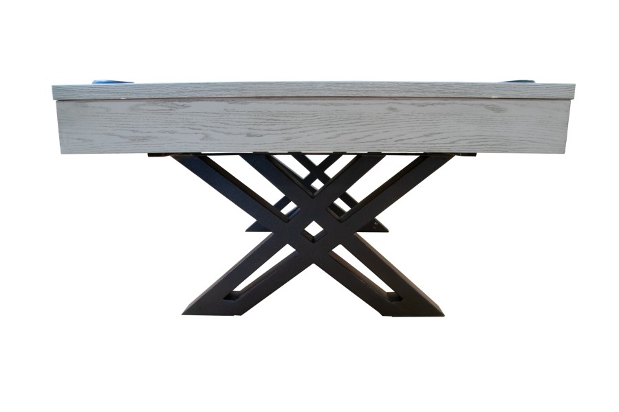 Billardtisch, Pool, X-Con, 8 ft. (Fuß), graue Eiche, Clubtuch grau – Bild 4
