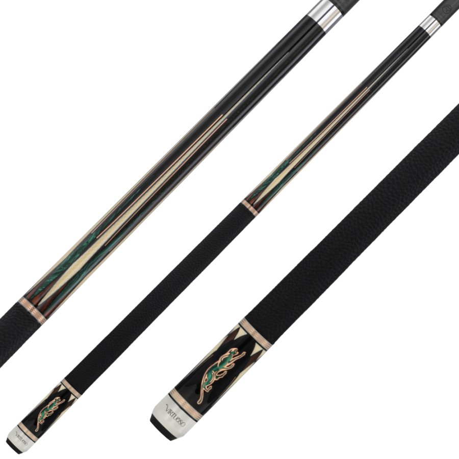Billardqueue, Pool, Predator Virtuoso BLK GRN LL, Uni-Loc