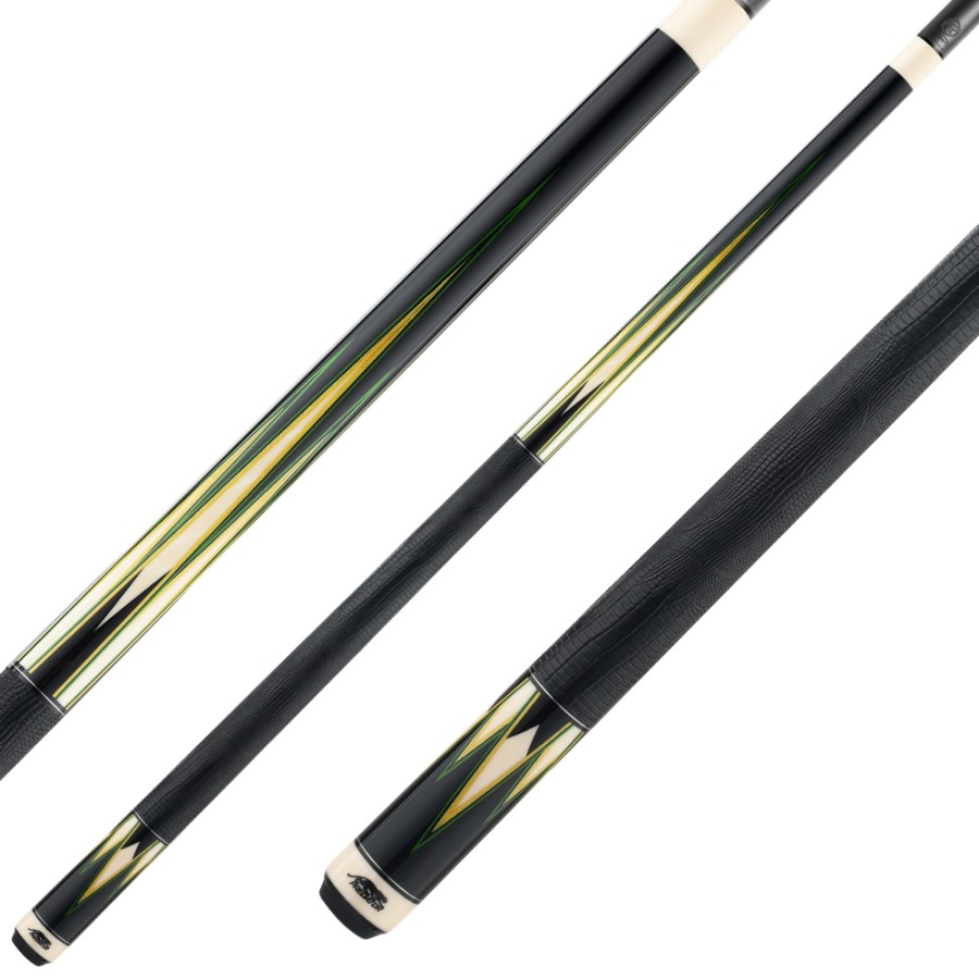 Billardqueue, Pool, Predator Truesplice-16 GEN3 Green/Yellow, Ledergriffband