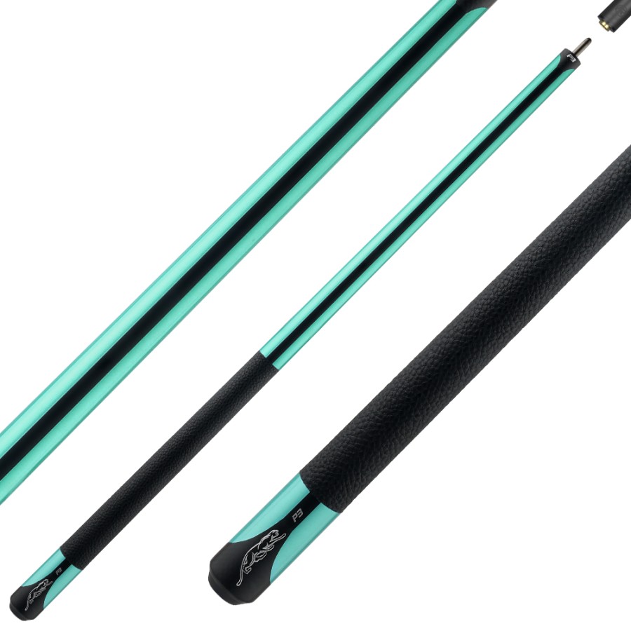 Billardqueue, Pool, Predator P3 Teal LL, Uni-Loc