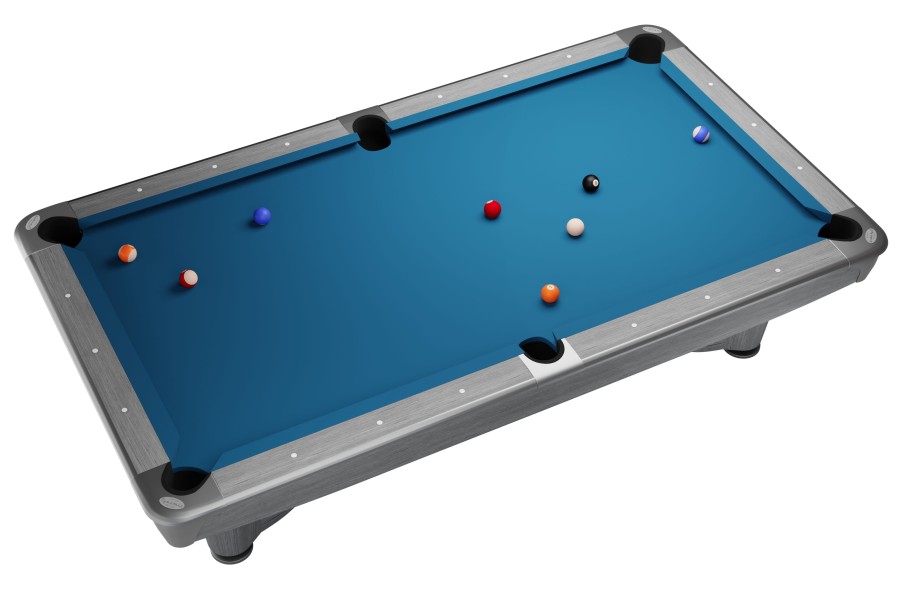 Billardtisch, Pool, Dynamic III, 9 ft. (Fuß), hellgrau, Simonis – Bild 4