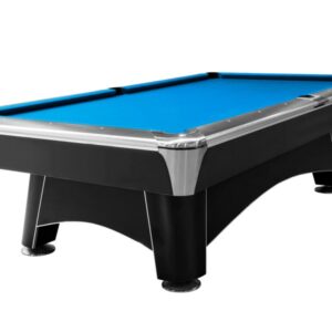 Billardtisch, Pool, Hurricane, 9 ft. (Fuß), matt-schwarz, Ausstellungsstück, Clubtuch royalblau