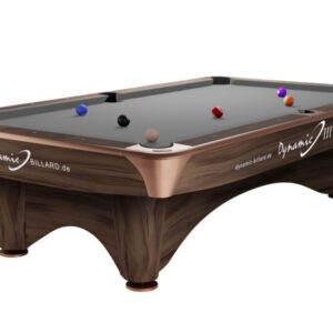 Billardtisch, Pool, Dynamic III, 9 ft. (Fuß), modern-braun, gebraucht, Simonis 860 grau