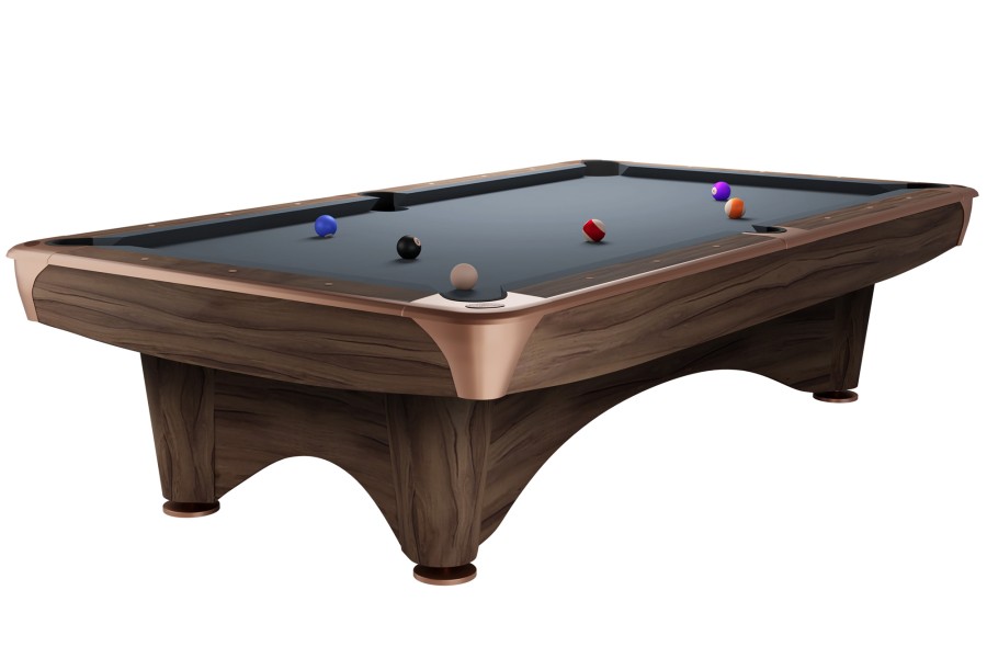 Billardtisch, Pool, Dynamic III, 8 ft. (Fuß), modern-braun, Simonis 760 puderblau