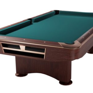 Billardtisch, Pool, Competition II, 9 ft. (Fuß), mahagoni, Simonis 860 blaugrün