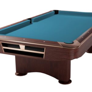Billardtisch, Pool, Competition II, 9 ft. (Fuß), mahagoni, Simonis 860 elektrikblau
