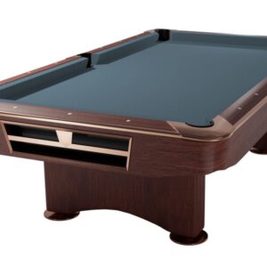 Billardtisch, Pool, Competition II, 9 ft. (Fuß), mahagoni, Simonis 760 puderblau