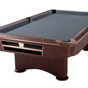 Billardtisch, Pool, Competition II, 9 ft. (Fuß), mahagoni, Simonis 860 shark grey