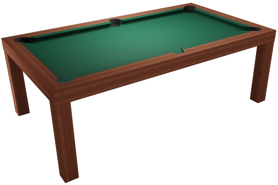 Billardtisch / Esstisch, Pool, Mozart, 7 ft. (Fuß), mahagoni – Bild 2