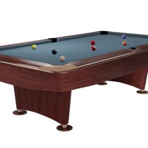 Billardtisch, Pool, Dynamic II, 9 ft. (Fuß), braun, Simonis 760 puderblau