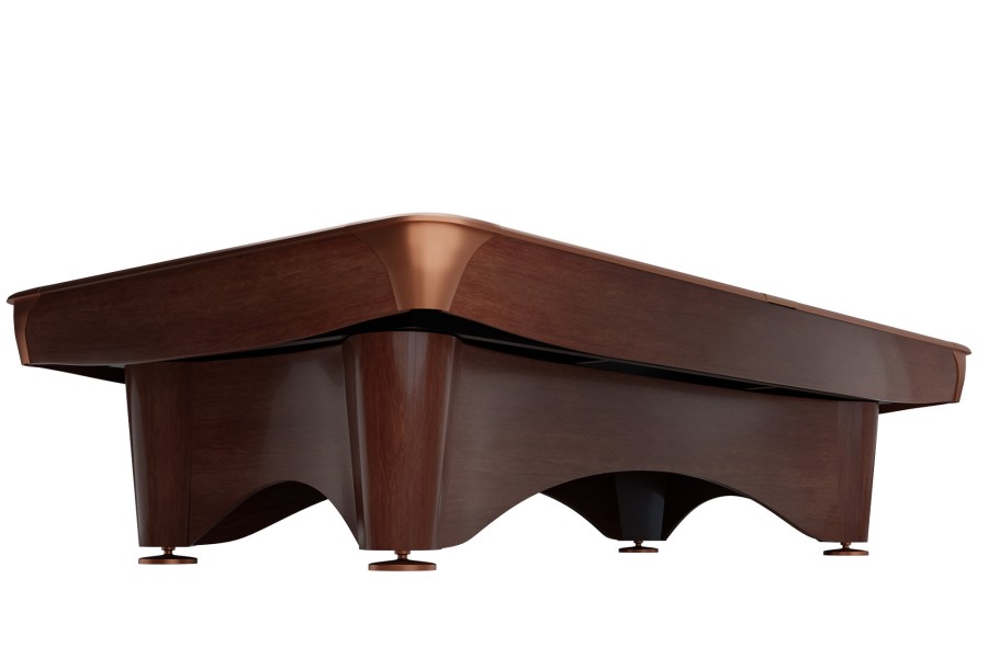 Billardtisch, Pool, Dynamic III, braun, 8 ft., Simonis 860 blaugrün – Bild 7