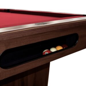 Billardtisch, Pool, Triumph Plus, braun, 7 ft., Simonis 760 burgund