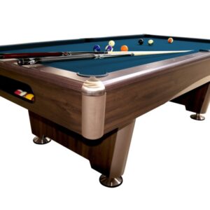 Billardtisch, Pool, Triumph Plus, braun, 7 ft., Simonis 860 royalblau